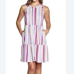 Gap multi tier stripe summer dress